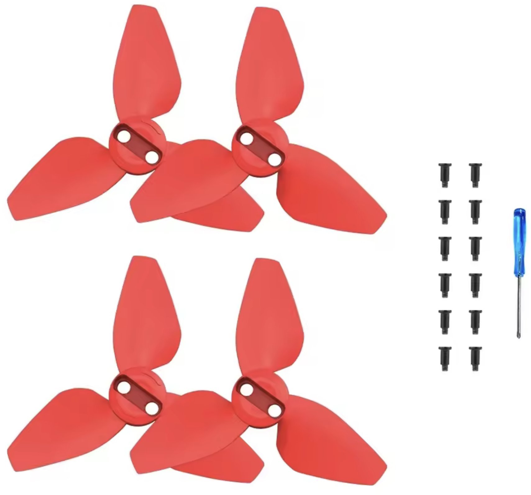 ŚMIGŁA DO DRONA DJI NEO ZESTAW 4 SZTUKI 2XCW + 2XCCW RED - KOD 2016S