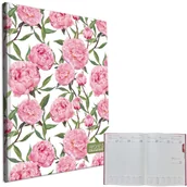 Kalendarze - Kalendarz 2026 A4 tygodniowy Peonie - kalendarz - miniaturka - grafika 1