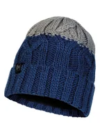 Czapki dla dzieci - Buff Czapka dzianinowa "Ganbat" w kolorze szaro-granatowym - miniaturka - grafika 1