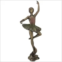 FIGURKA BALETNICA VERONESE (WU70316A4) - Figurki dekoracyjne - miniaturka - grafika 1