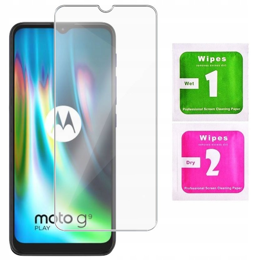 SZKŁO HARTOWANE do MOTOROLA MOTO G9 PLAY SZYBKA 9H