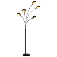 Lampy stojące - Czarno-złota lampa zodiac podłogowa regulowana - 3X EX184 P5-E74 - miniaturka - grafika 1