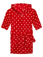 Szlafroki dla dzieci - Playshoes Szlafrok 340149 M Czerwony - miniaturka - grafika 1