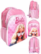 Plecaki szkolne i tornistry - Duży plecak szkolny trzy komorowy dziecięcy Barbie - miniaturka - grafika 1