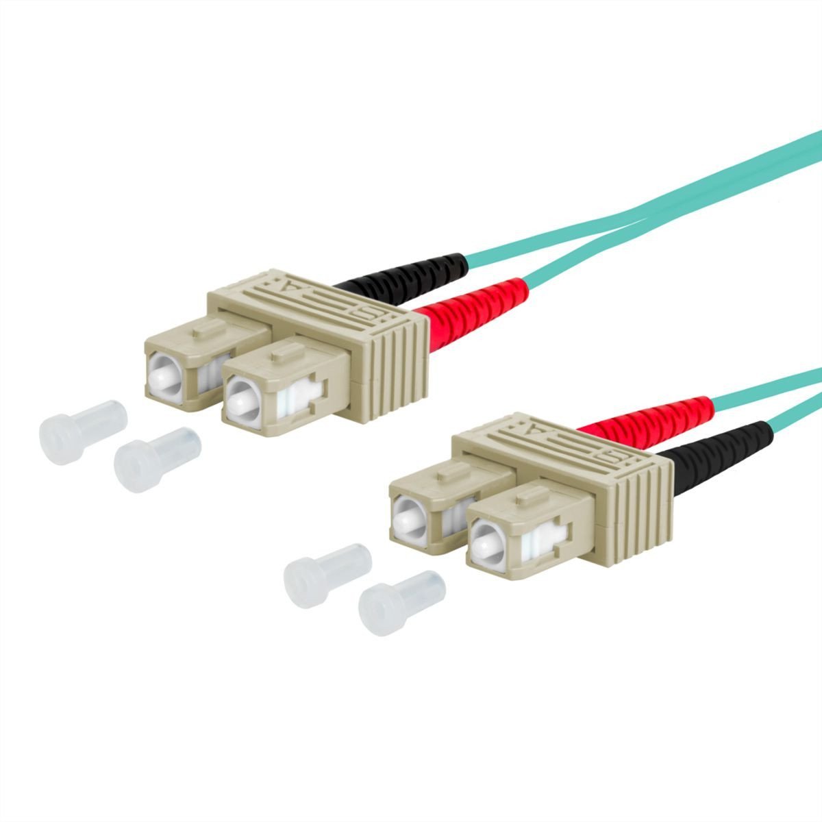 Kabel krosowy METZ CONNECT OpDAT, SC-D/SC-D OM3, 1,5 m 21.06.1313