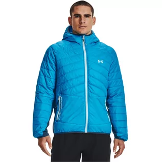 Kurtki i kamizelki sportowe męskie - Męska kurtka treningowa puchowa UNDER ARMOUR UA Active Hybrid Jkt - grafika 1