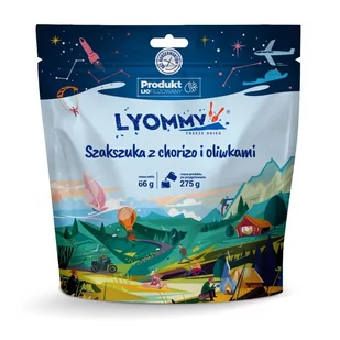 Liofilizat Lyommy Szakszuka z chorizo i oliwkami 275g - Zdrowa żywność - miniaturka - grafika 1
