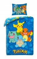 Pościel dla dzieci - Pościel dziecięca Pokemon 140x200 Halantex 100% mikrofibra Pikachu - miniaturka - grafika 1