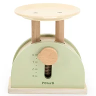 Zabawki interaktywne dla dzieci - DLA DZIECI DREWNIANA WAGA KUCHENNA - miniaturka - grafika 1