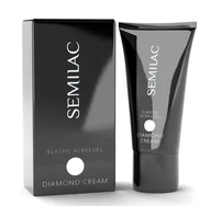 Żele do paznokci - Semilac Elastic Acryl Gel akrylożel Diamond Cream 30g - miniaturka - grafika 1
