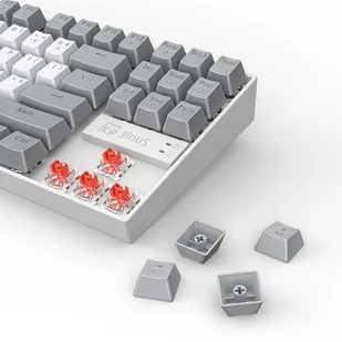 3inuS 87-Key 5-in-1 Mechanical Keyboard Hub Dual USB-C Cable Hot-Swappable - Blue Switches - Klawiatury - miniaturka - grafika 11