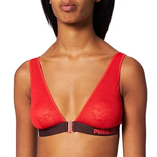 PUMA Damska bluzka z siateczki Triangle, Red Combo., S - Bluzki damskie - miniaturka - grafika 1