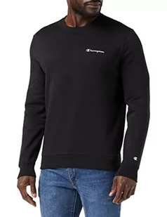 Champion Legacy Classic Small Logo Crewneck Bluza męska, czarny, XS - Bluzy męskie - miniaturka - grafika 1