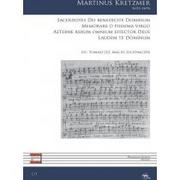 Książki o muzyce - Sub Lupa Martinus Kretzmer Sacerdotes Dei benedicite Dominum Memorare o piissima virgo Aeterne rerum omnium effector Deus Laudem te Dominum - miniaturka - grafika 1