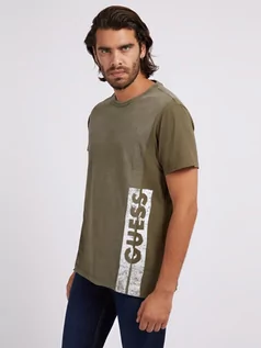 Koszulki męskie - GUESS T-Shirt Z Logo 7621826353236 - grafika 1