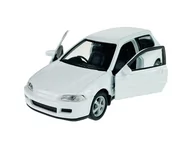 Samochody i pojazdy dla dzieci - Welly 1992 Honda Civic V Biały 1:34 Samochód Nowy Metalowy Model - miniaturka - grafika 1
