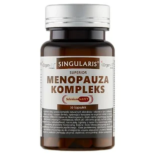 SINGULARIS Menopauza kompleks, 30 kapsułek - Suplementy diety - miniaturka - grafika 1