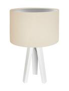 Lampy stojące - Macodesign Lampa stołowa Verbena 010s-033w, srebrna, 60 W - miniaturka - grafika 1