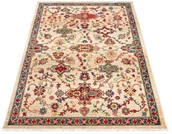 Dywany - Prostokątny beżowy dywan w retro stylu A6-D14 - miniaturka - grafika 1