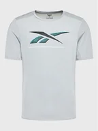 Koszulki sportowe męskie - Reebok Koszulka techniczna Activchill Athlete HI0488 Szary Regular Fit - miniaturka - grafika 1