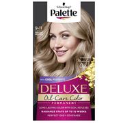 Farby do włosów i szampony koloryzujące - Deluxe Oil-Care Color farba do włosów trwale koloryzująca z mikroolejkami  9-11 Chłodny Lekki Różany Blond - miniaturka - grafika 1