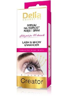 Delia Cosmetics Creator serum przyspieszające wzrost do brwi i rzęs 7 ml - Serum do twarzy - miniaturka - grafika 4