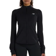 Bluzy sportowe damskie - Bluza damska New Balance WJ53101BK - czarna - miniaturka - grafika 1