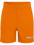 Spodenki damskie - Jack Wolfskin Szorty funkcyjne "Sun" w kolorze pomarańczowym - miniaturka - grafika 1