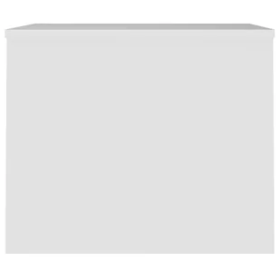 Lumarko Stolik kawowy, biały, 80x50,5x41,5 cm, materiał drewnopochodny - Ławy i stoliki kawowe - miniaturka - grafika 6