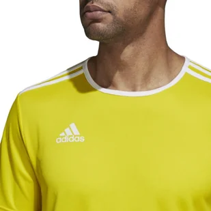 Koszulka piłkarska adidas Entrada 18 (kolor Żółty, rozmiar 128 cm) - Piłka nożna - miniaturka - grafika 2