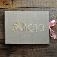 Pamiątka Chrztu Świętego - Album dziecka haftowany - miniaturka - grafika 1