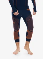 Kalesony - Legginsy termoaktywne X-Bionic Energy Accumulator Light Pants 3/4 - marine/orange - miniaturka - grafika 1
