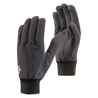 Rękawiczki sportowe męskie - Rękawice BLACK DIAMOND LIGHTWEIGHT SOFTSHELL BD801046-SMOK – Szary - miniaturka - grafika 1