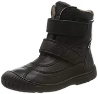 Moda i Uroda OUTLET - Bisgaard Dziecięce buty zimowe Ellis uniseks, czarny - Czarny Black 208-30 EU - miniaturka - grafika 1