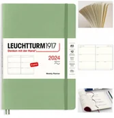 Kalendarze - LEUCHTTURM1917 Planer kalendarz książkowy A5 tyg. - miniaturka - grafika 1