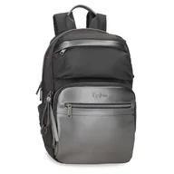 Torby na laptopy - Pepe Jeans Ruby Plecak Na Laptopa 13,3 cala Szary 25 x 37 x 10 cm Poliester i PU 9,25 l by Joumma Bags, Szary, Talla única, plecak na laptopa - miniaturka - grafika 1