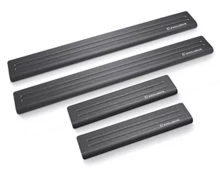 Listwy nakładki na progi Opel Corsa D 3drzwi 2006-2014 - Nakładki progowe - miniaturka - grafika 1