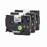 Taśmy do drukarek barwiące - Brother Taśma TZE-S241 18mm x 8m biała czarny nadruk - miniaturka - grafika 1