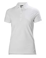 Koszulki i topy damskie - Helly Hansen Helly-Hansen Crew Pique 2 damska koszulka polo biały biały X-S 53055-001-X-Small - miniaturka - grafika 1