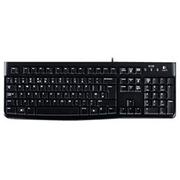 Klawiatury - LOGITECH K120 (Układ czeski) 920-002641 czarna - miniaturka - grafika 1