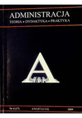 Biznes - Administracja Teoria dydaktyka praktyka Nr 4 - miniaturka - grafika 1