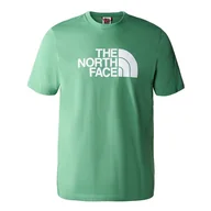 Koszulki sportowe męskie - Koszulka The North Face Easy 0A2TX3N111 - zielona - miniaturka - grafika 1