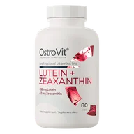 Wzrok i słuch - OstroVit Lutein + Zeaxanthin, 60 kapsułek - miniaturka - grafika 1