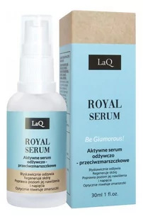 LaQ Royal Serum Aktywne Serum odżywczo - przeciwzmarszczkowe Be Glamorous! 30ml - Pozostałe kosmetyki do pielęgnacji twarzy - miniaturka - grafika 1