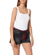 Spodenki damskie - Pepe Jeans Damskie szorty kąpielowe Bonita Black - miniaturka - grafika 1