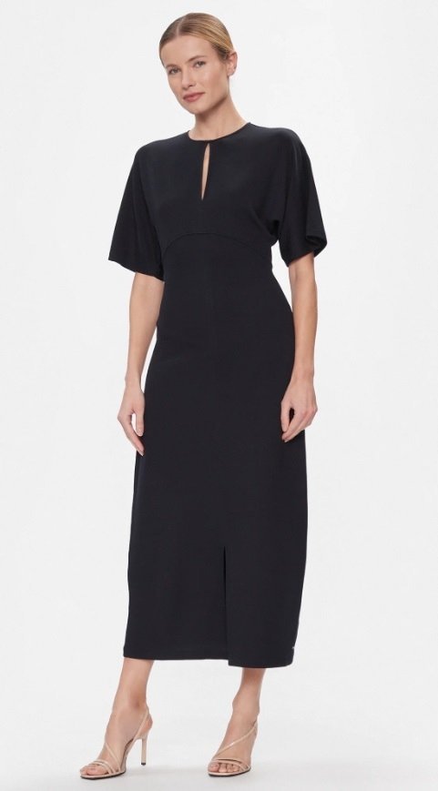 Sukienka damska Tommy Hilfiger granatowa regular fit rozmiar XS