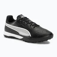 Piłka nożna - Buty piłkarskie męskie PUMA King Match TT puma black/puma white - miniaturka - grafika 1