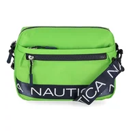 Torebki damskie - Nautica Damska nylonowa torba na ramię z regulowanym paskiem na ramię, Limonkowa zieleń, One Size - miniaturka - grafika 1
