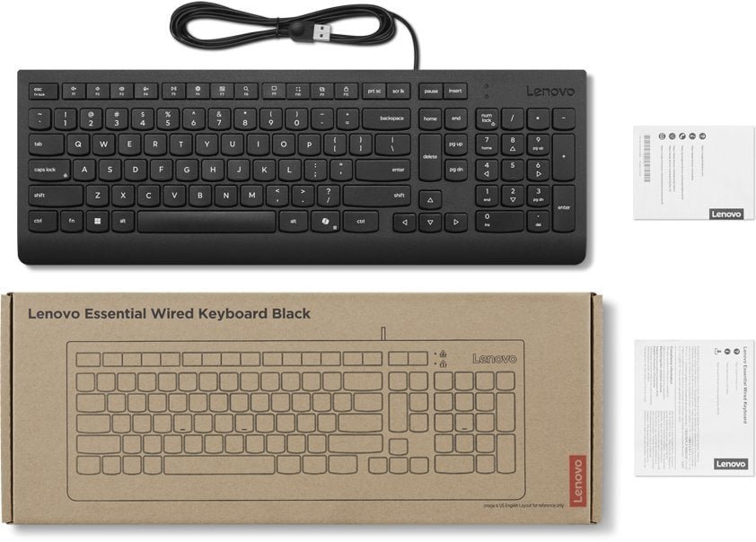 LENOVO ESSENT.WIRED KEYBOARD 4Y41R64673