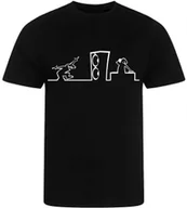 Koszulki męskie - KOSZULKA MĘSKA NADRUK LA LINEA BALUM RAVE TECHNO PREZENT PREMIUM S - miniaturka - grafika 1